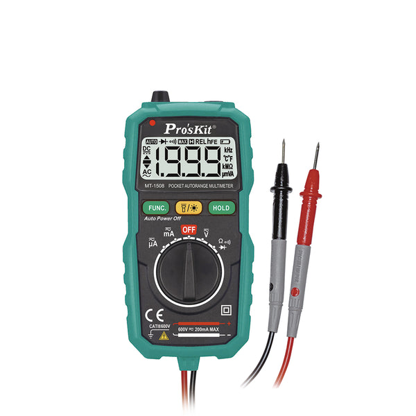 Pro'skit Pocket Autorange Multimeter MT-1508