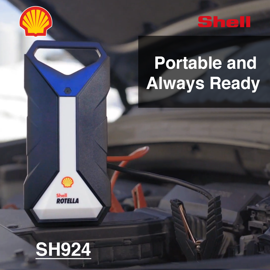Shell SH924: Portable Power & Jump Starter (24,000mAh) – SDL