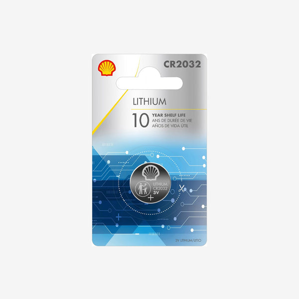 Shell Alkaline 3V Lithium 1.5 Battery x1 Blister Card