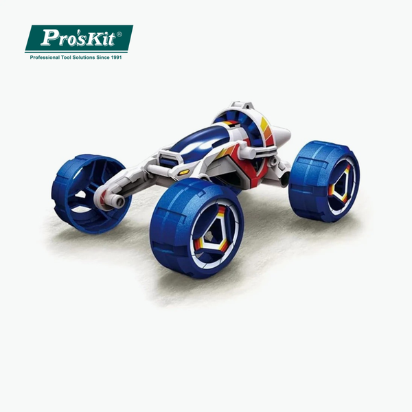 Pro’sKit GE-754 Salt Water Fuel Cell BajaRunner – DIY Eco-Friendly STEM Car Kit for Kids (Battery-Free, 5–7 Hour Run Time)