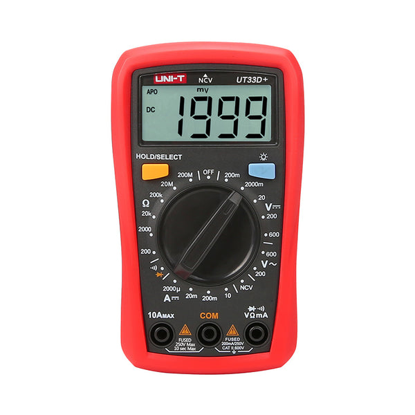 Uni-T Palm Size Digital Multimeter 33D+