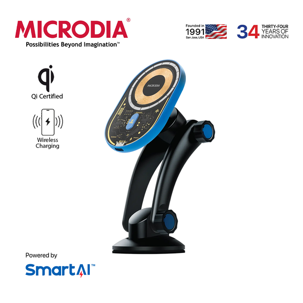 MICRODIA SNAPDrive™ Visi.Chiron | Visi.Phantom Wireless Car Charger