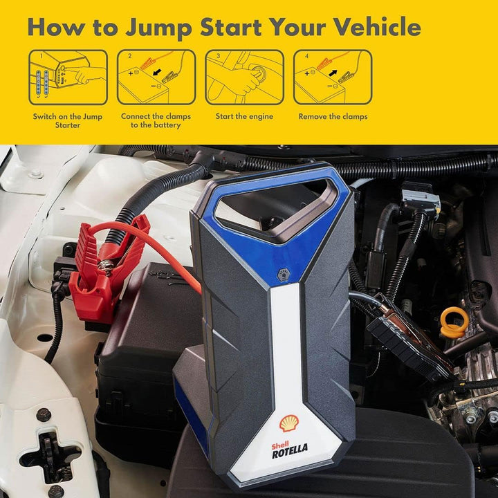 a picture of a car battery with instructions on how to jump start your vehicle